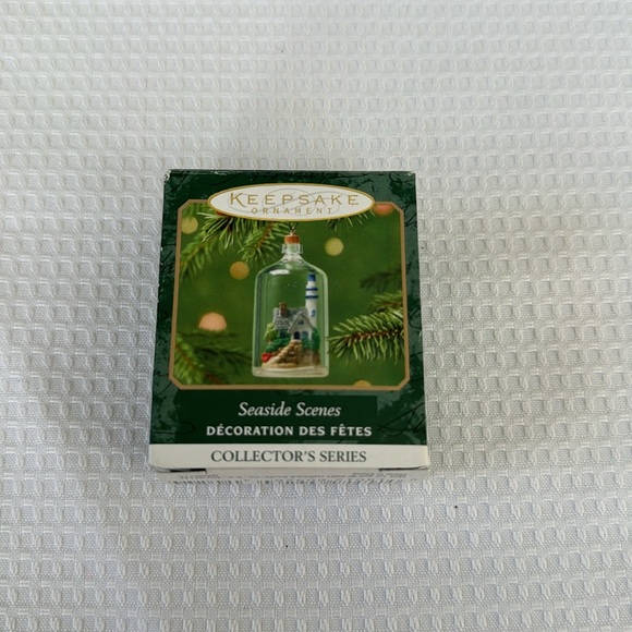 Hallmark Collectible Miniature Ornament of Lighthouse in a Bottle - Picture 4 of 9